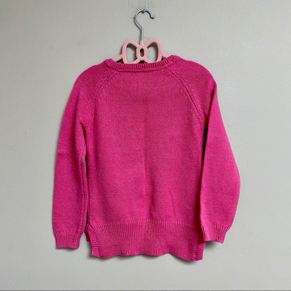 Bopster & Mimi pink unicorn intarsia sweater - Picture 6 of 7